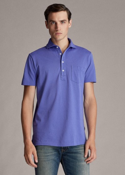 Camisa Polo Ralph Lauren Hombre Morados - Washed Piqué - MNOEL3781